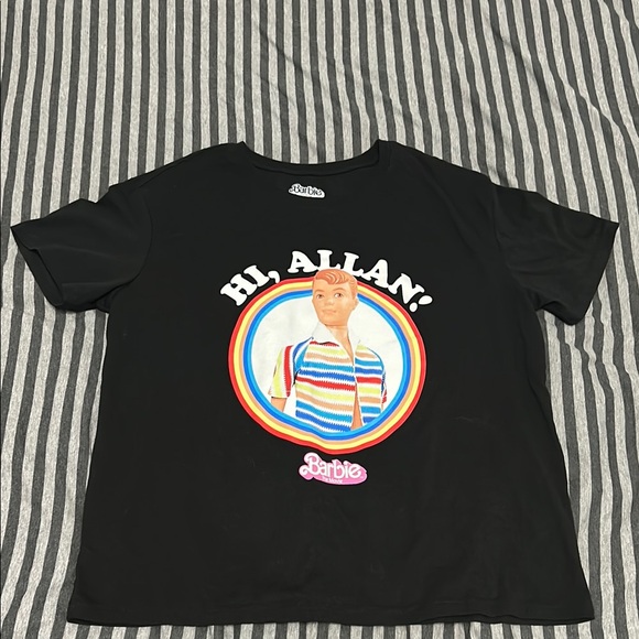 Barbie Other - Barbie | Graphic “Hi, Allan!” Kids T-Shirt | Size Large